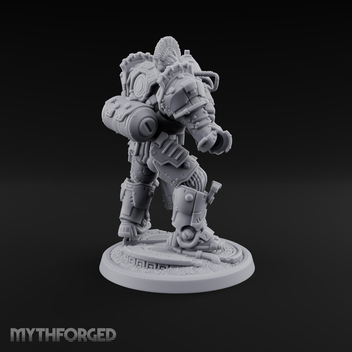 Armed to Overwhelm Human Heavy Gunner J