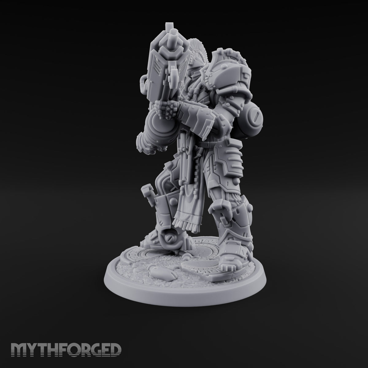 Armed to Overwhelm Human Heavy Gunner J