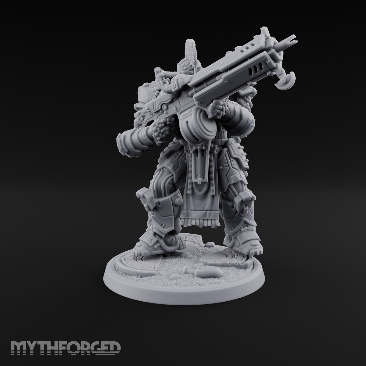 Armed to Overwhelm Human Heavy Gunner J