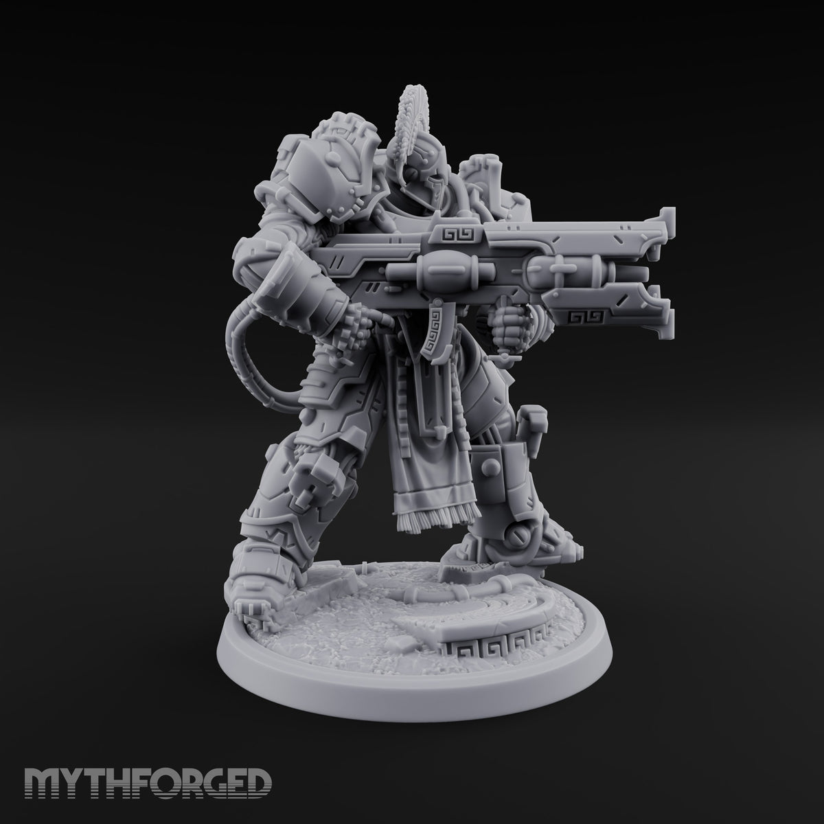 Armed to Overwhelm Human Heavy Gunner K