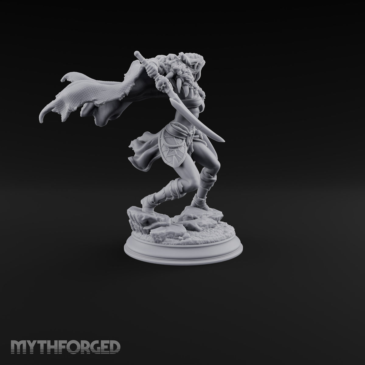 Four Cuts Before Silence Drow Blade Dancer