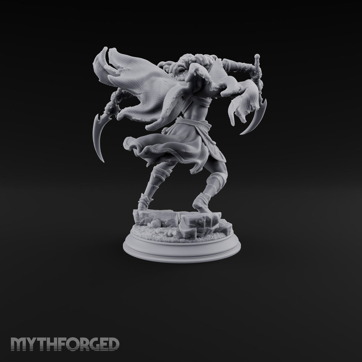 Four Cuts Before Silence Drow Blade Dancer