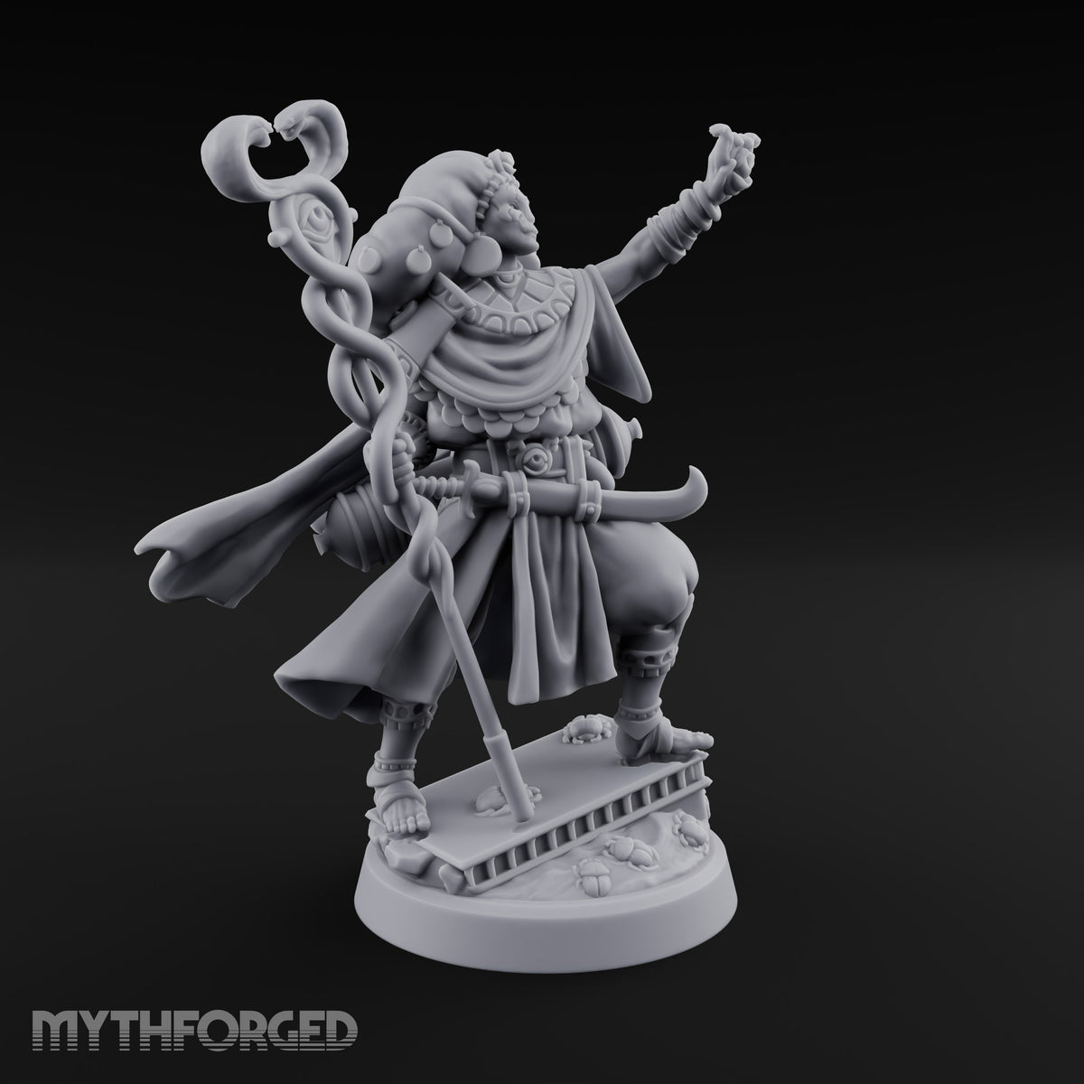 Commanding the Watchful Eye Human Sorcerer