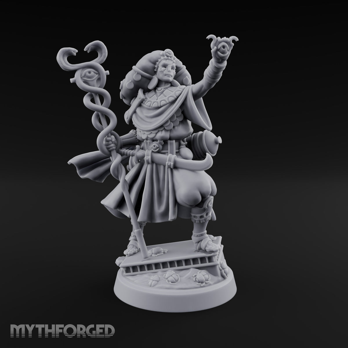 Commanding the Watchful Eye Human Sorcerer