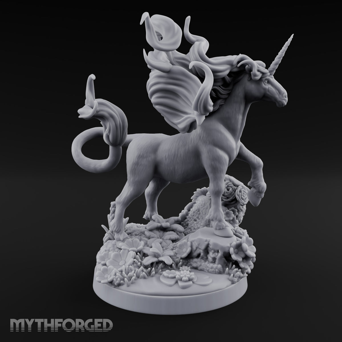 The Glade Holds Its Breath Unicorn