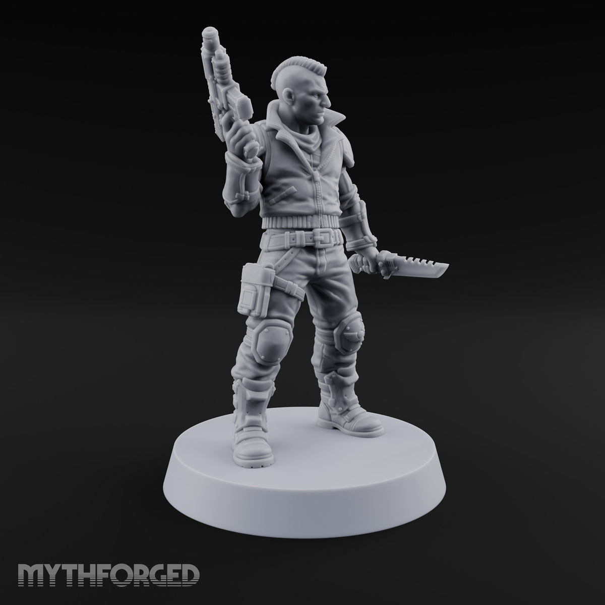 Rookies With Loaded Attitude Human Raiders — A · Auto Pistol & Combat Knife + Plasma Pistol & Combat Knife + Stubber Pistol & Combat Knife