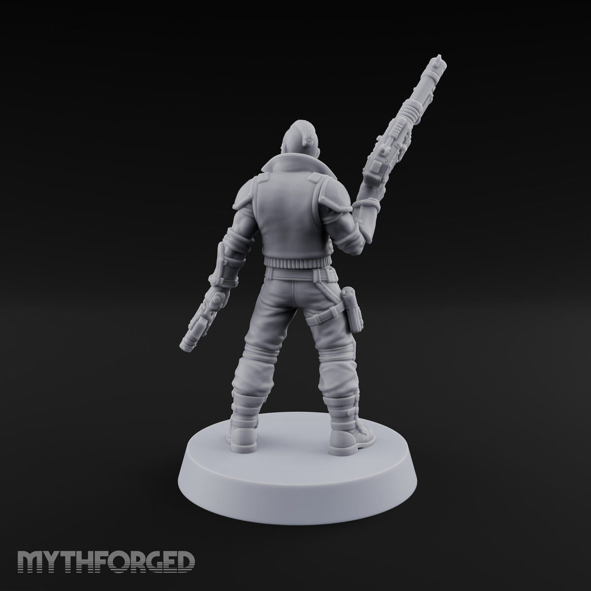Rookies With Loaded Attitude Human Raider A — Shotgun & Stubber Pistol