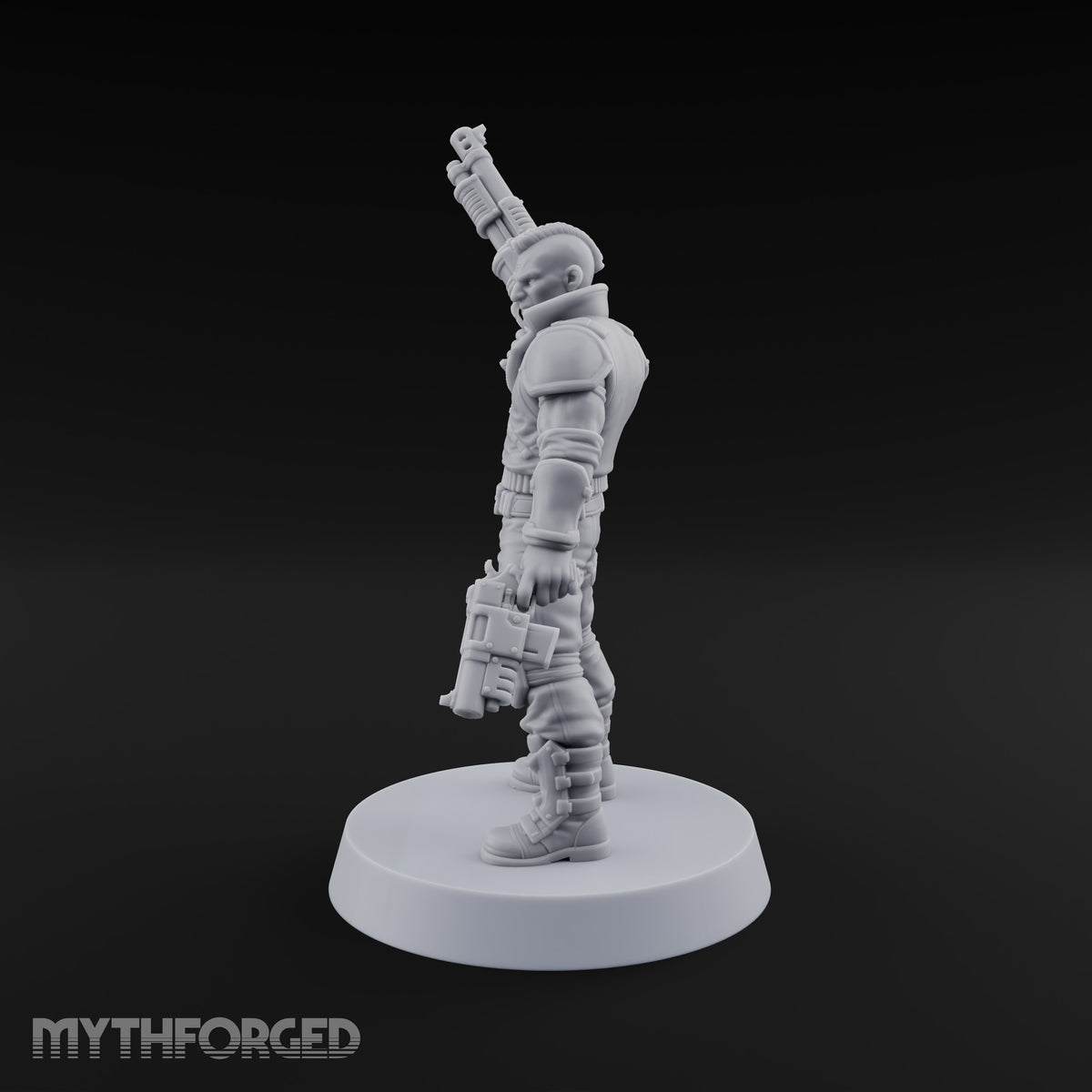 Rookies With Loaded Attitude Human Raider A — Shotgun & Stubber Pistol