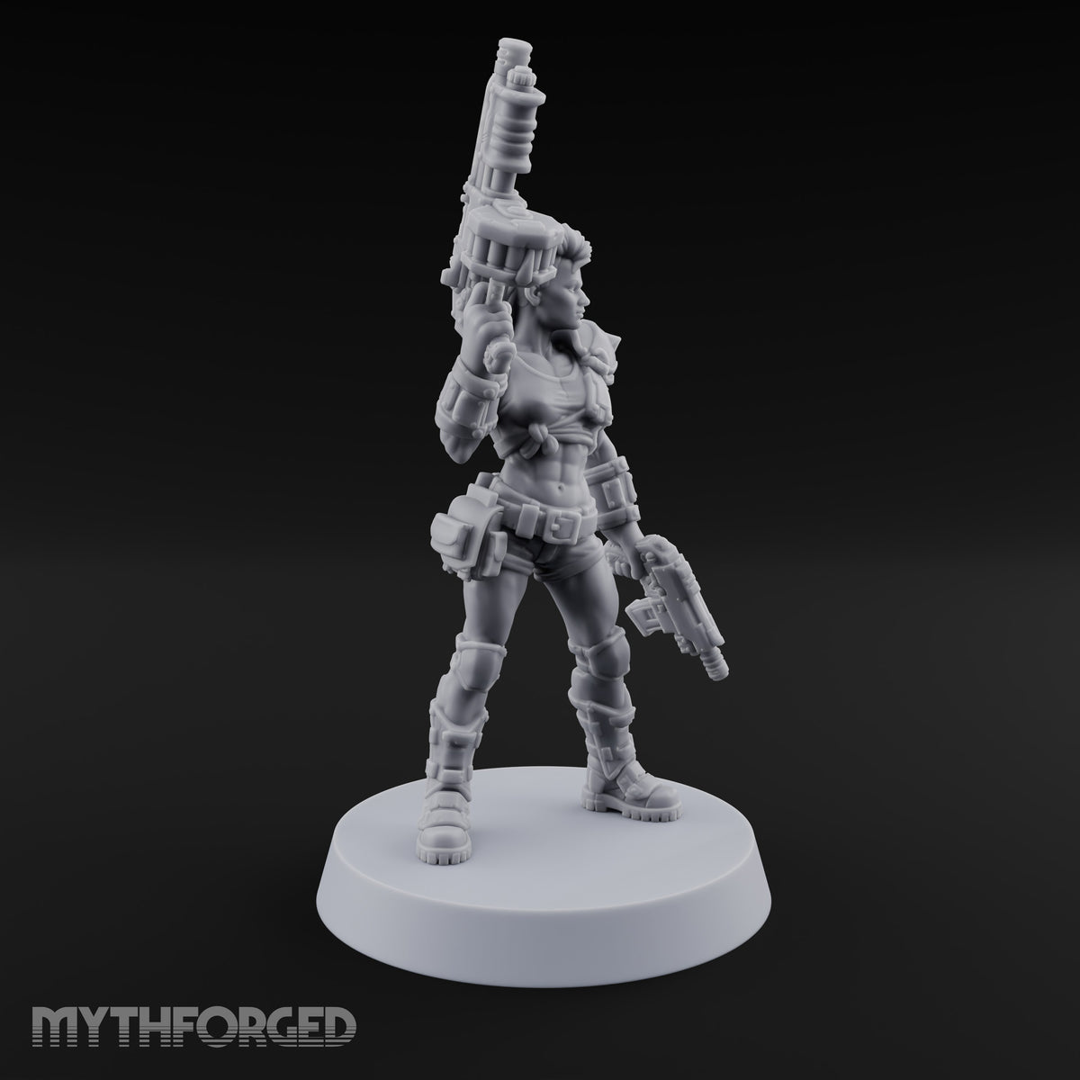 Rookies With Loaded Attitude Human Raider C — Battle Shotgun & Rocket Pistol