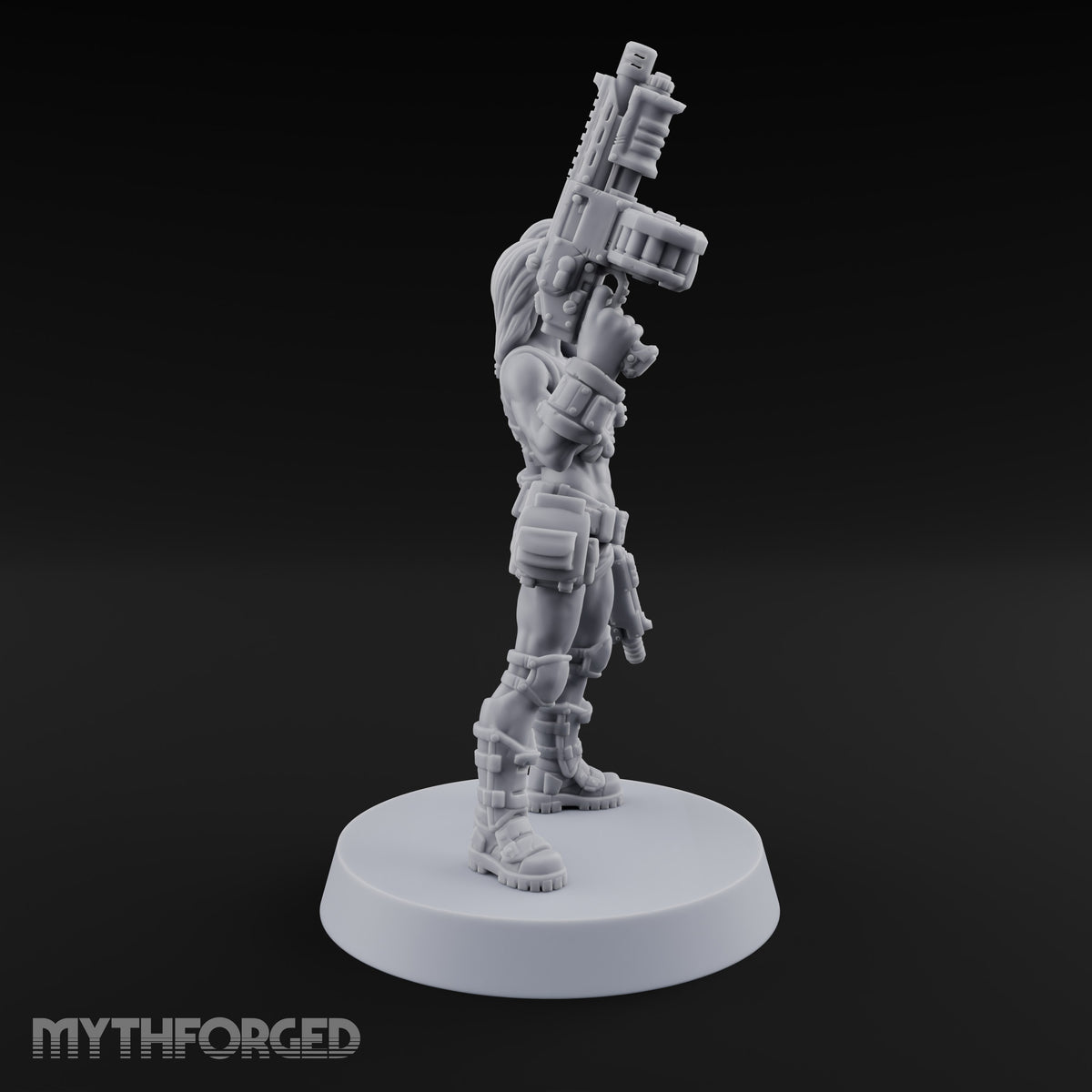 Rookies With Loaded Attitude Human Raider C — Battle Shotgun & Rocket Pistol