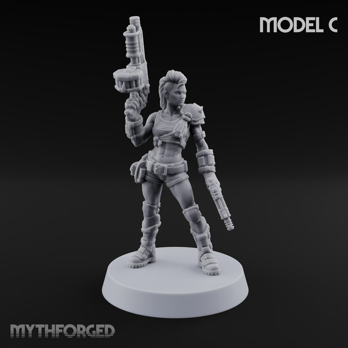 Rookies With Loaded Attitude Human Raider C — Battle Shotgun & Rocket Pistol