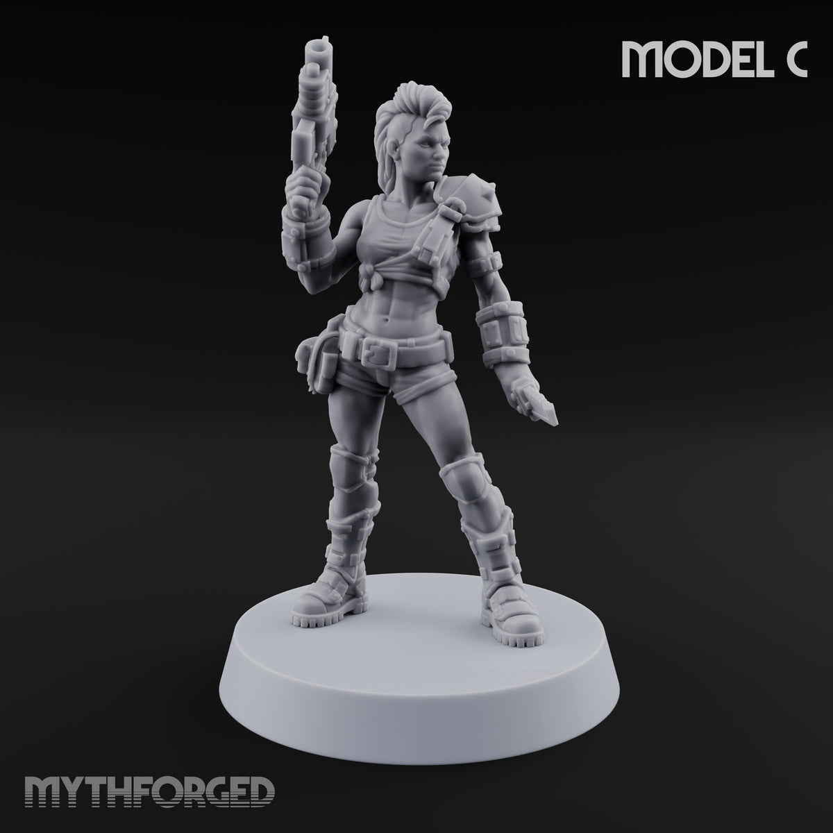Rookies With Loaded Attitude Human Raiders — C · Auto Pistol & Combat Knife + Plasma Pistol & Combat Knife + Stubber Pistol & Combat Knife
