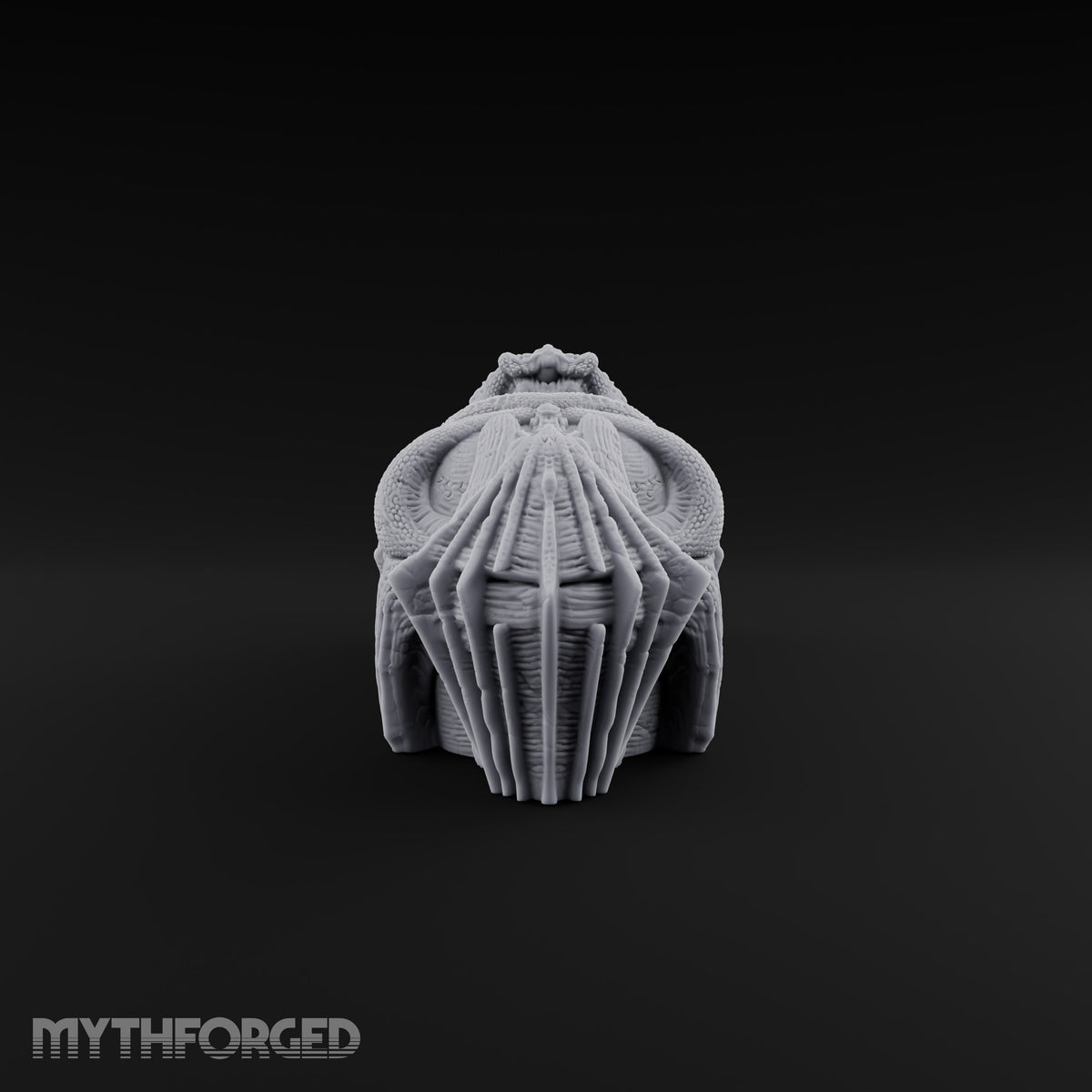 Wrapped for Eternity Mummy Tomb Prop C Miniature for Dungeons and Dragons, Pathfinder or other TTRPGs