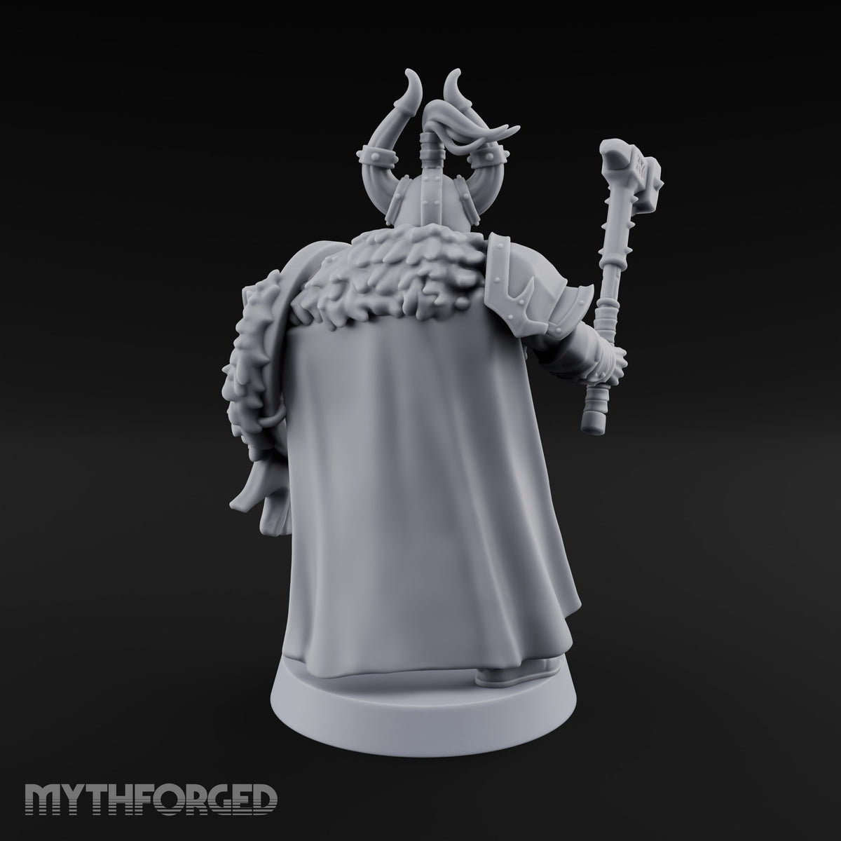 Shields Locked, Horns Lowered Human Huscarl Warrior G