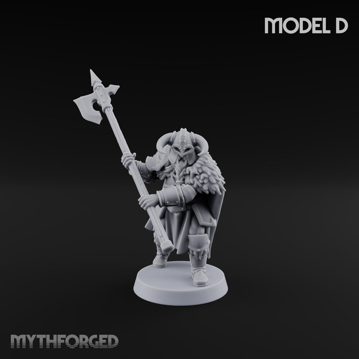 Shoulder to Shoulder, Halberds High Human Huscarl Halberdier D