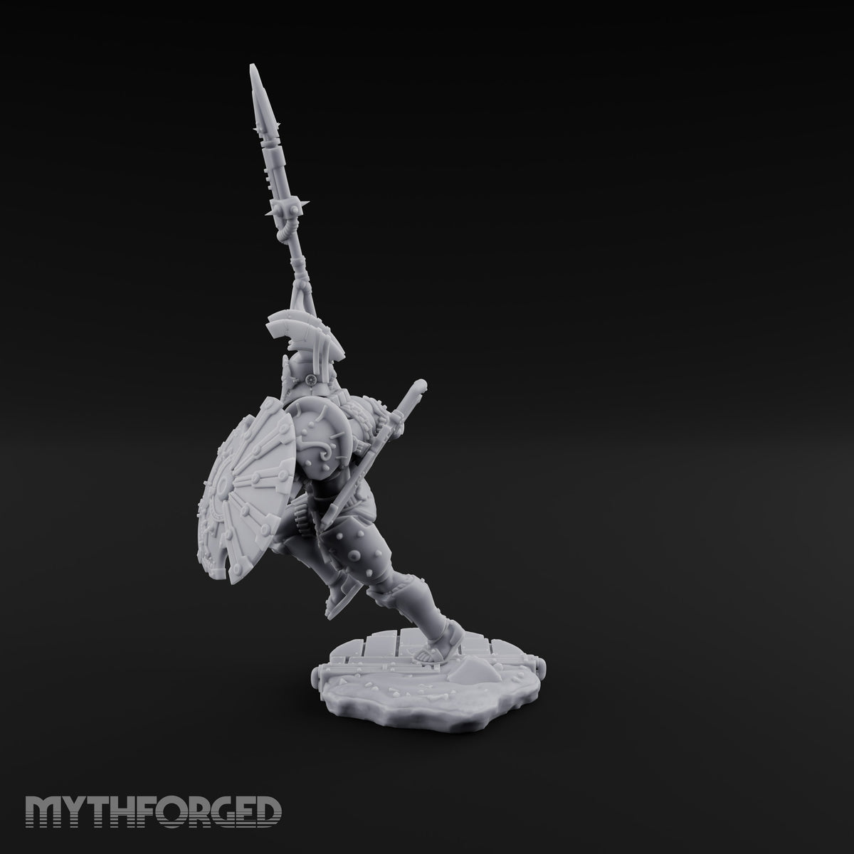 Bronze Wall, Rivet Heavy Human Hoplite Warrior C