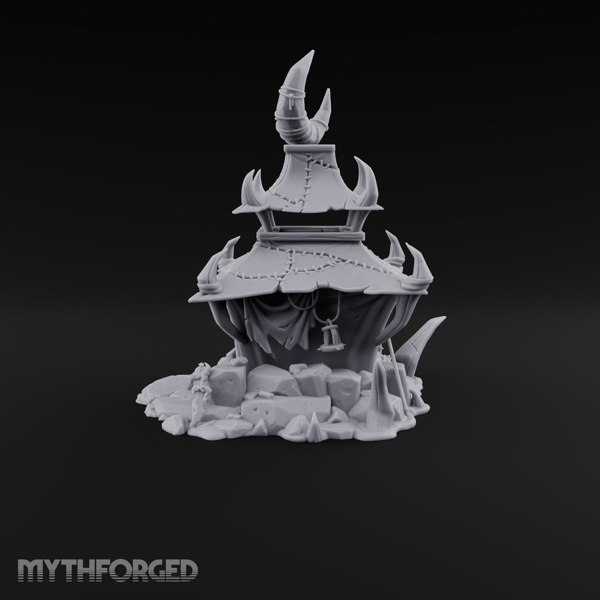 Under Crooked Eaves Orc Hut A