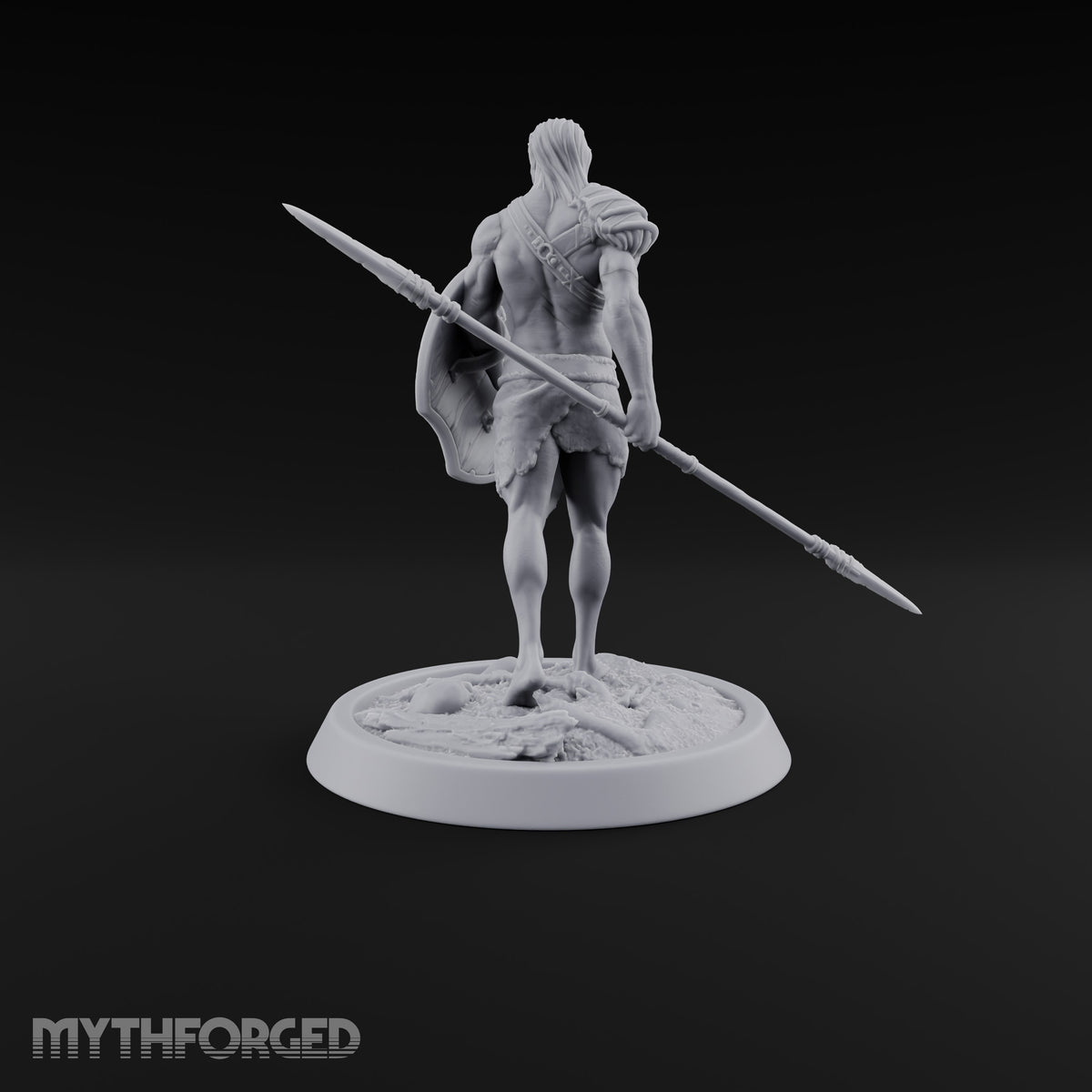 Knot Your Average Shield Orc Warrior — Spear & Shield
