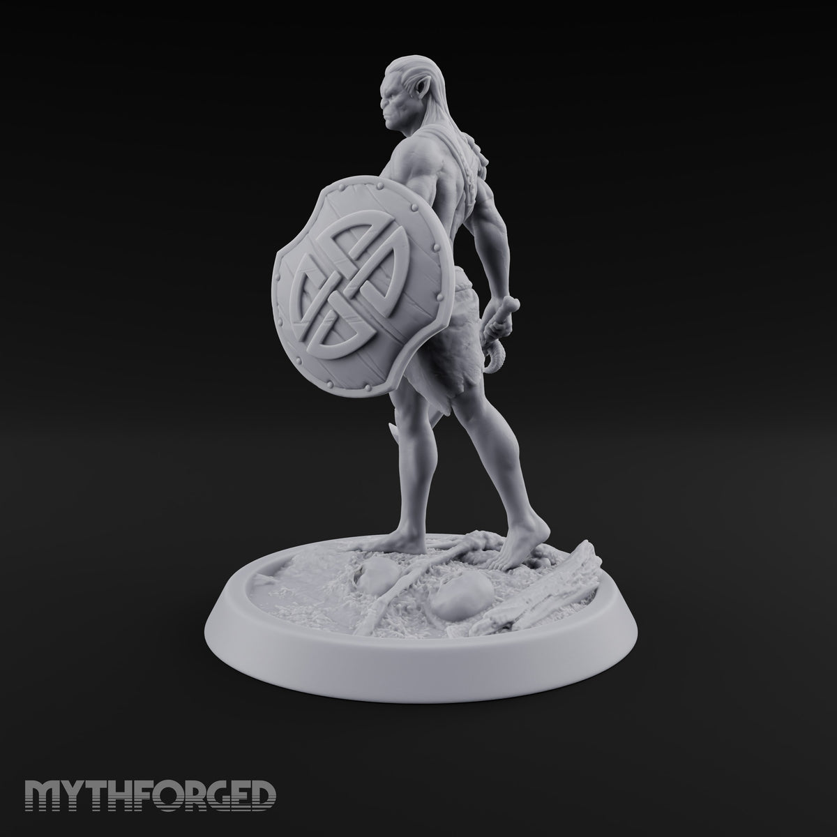 Knot Your Average Shield Orc Warrior — Sword & Shield