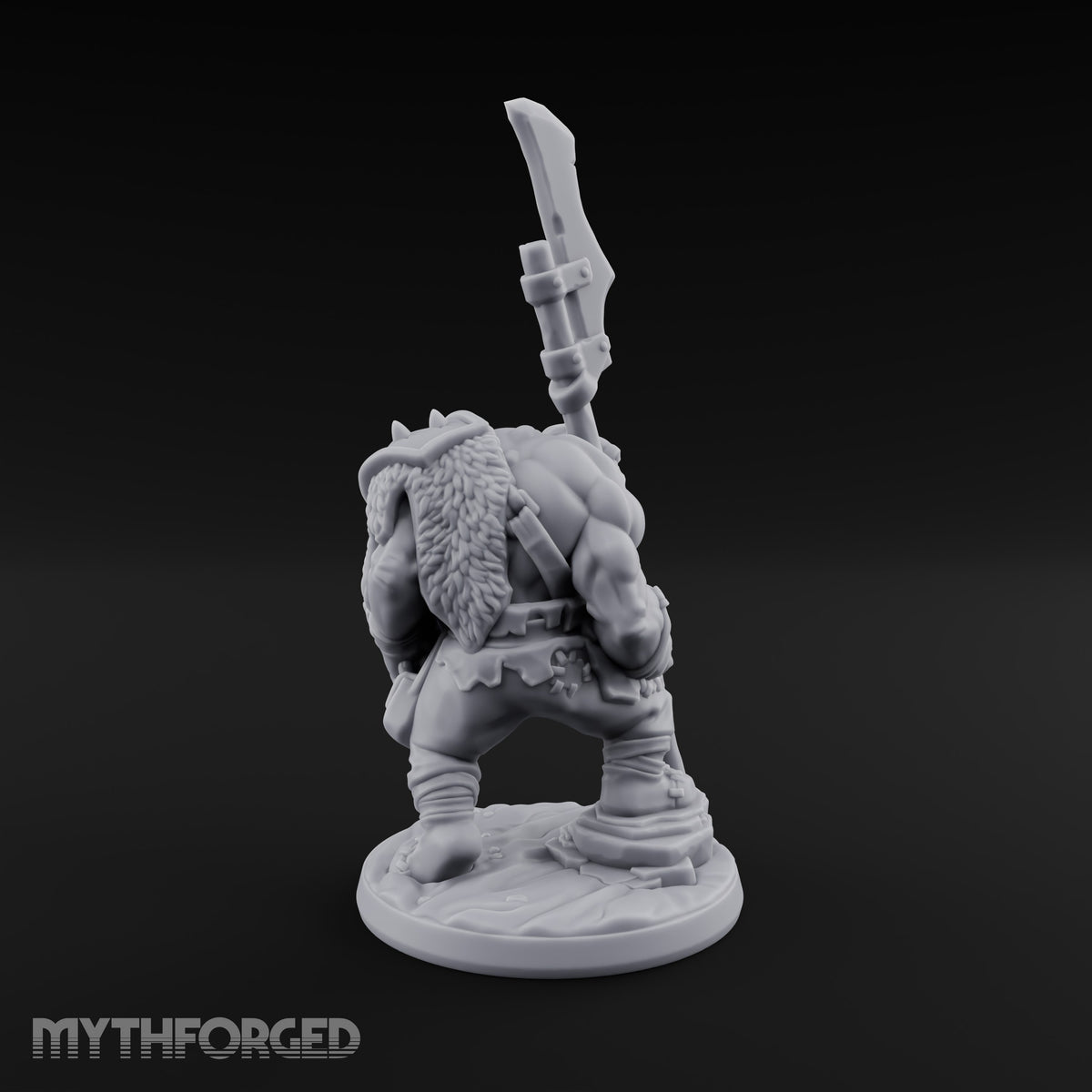 Long Pole, Short Fuse Orc Warrior A