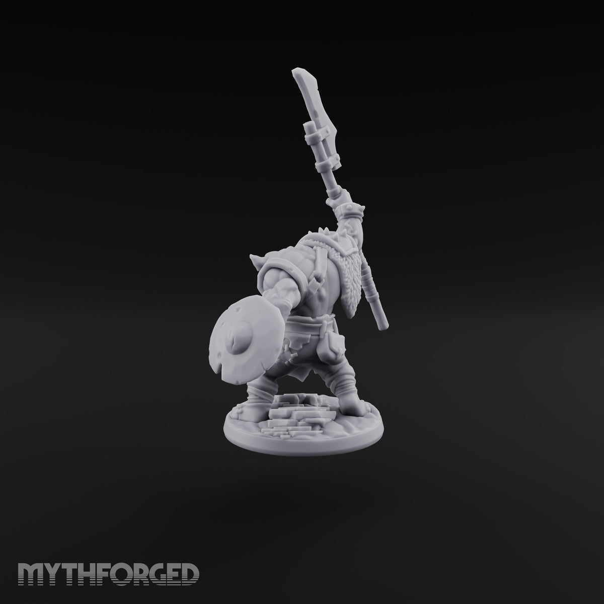 Reach Beats Rage Orc Polearm Warriors with Captain — B