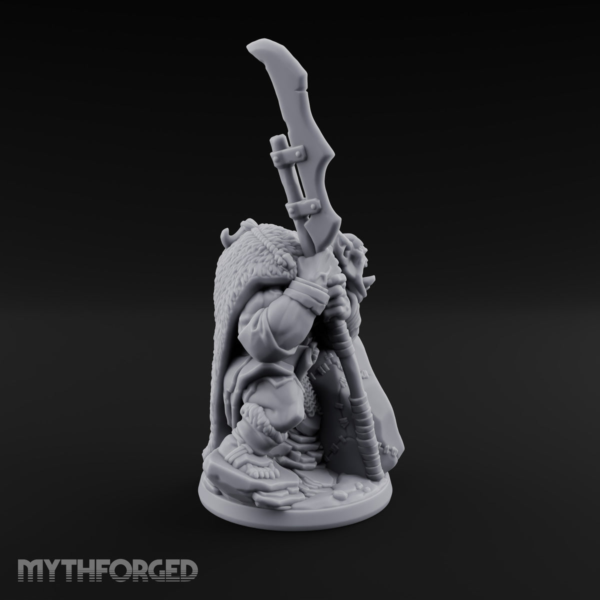 Long Pole, Short Fuse Orc Warriors — C