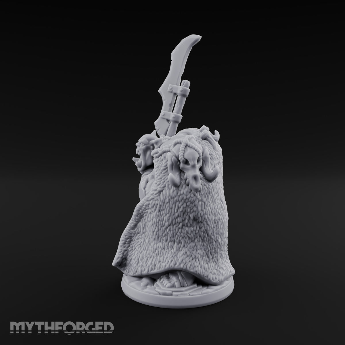 Long Pole, Short Fuse Orc Warrior C