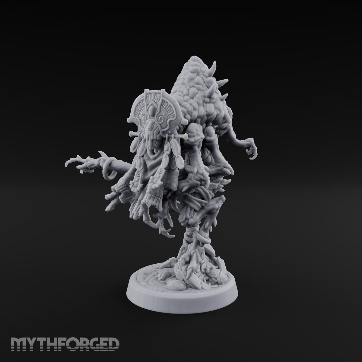 Grasping Beyond Thri-kreen Ossuary Crawler Miniature for Dungeons and Dragons, Pathfinder or other TTRPGs