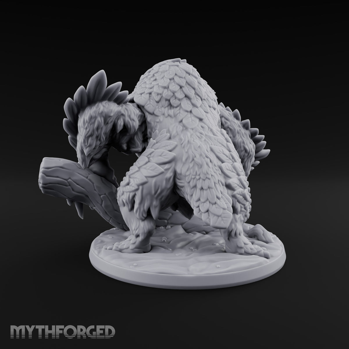 Eggshells Underfoot, Hackles Up Owlbear Monster B