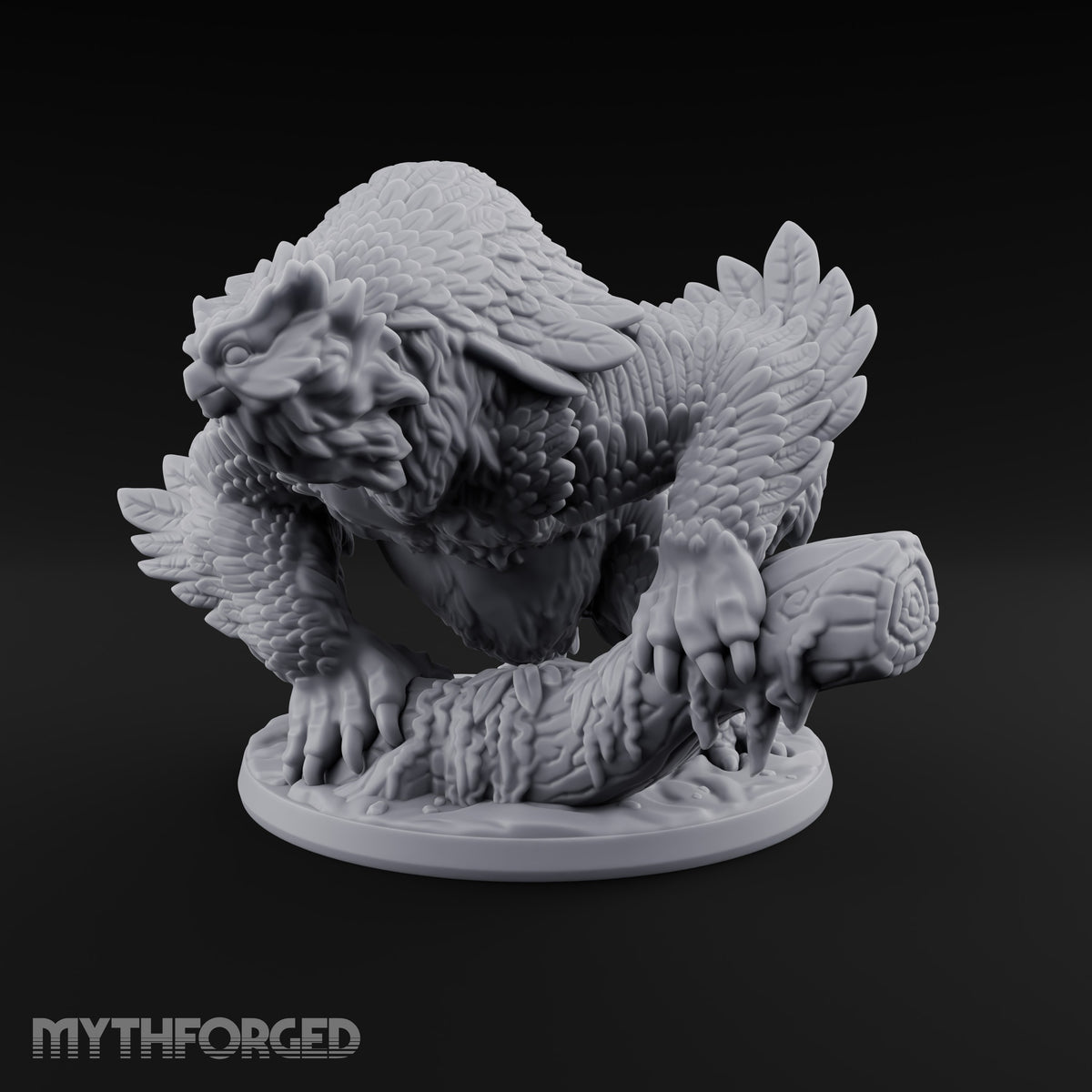 Eggshells Underfoot, Hackles Up Owlbear Monster B