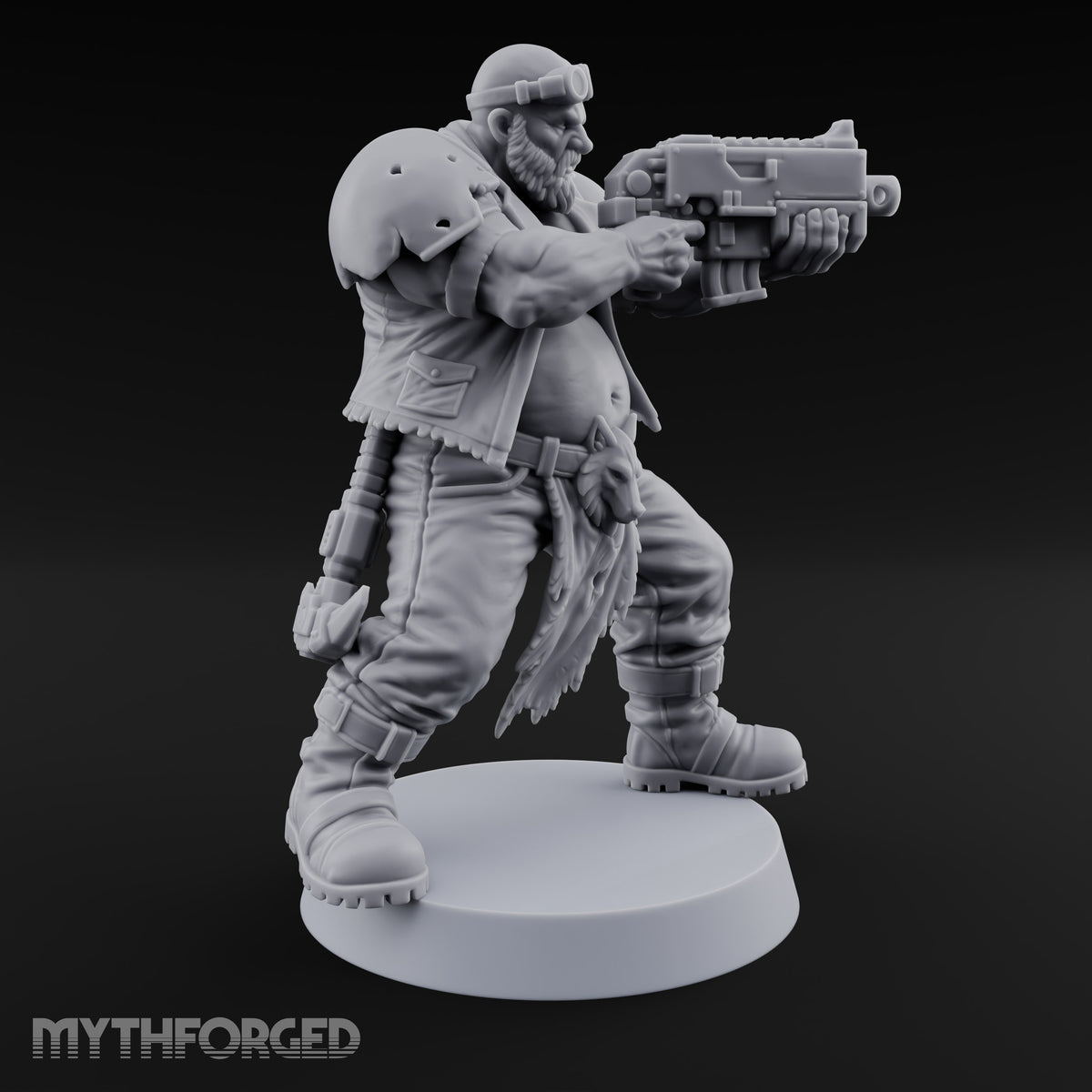Hard to Follow Human Raider Pack Leaders — A · Plasma Pistol & Combat Knife + Combat Knife