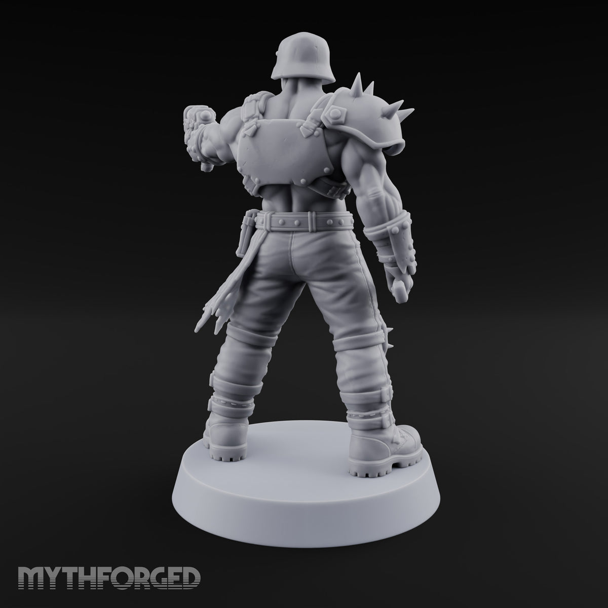 Hard to Follow Human Raider Pack Leader B — Plasma Pistol & Combat Knife