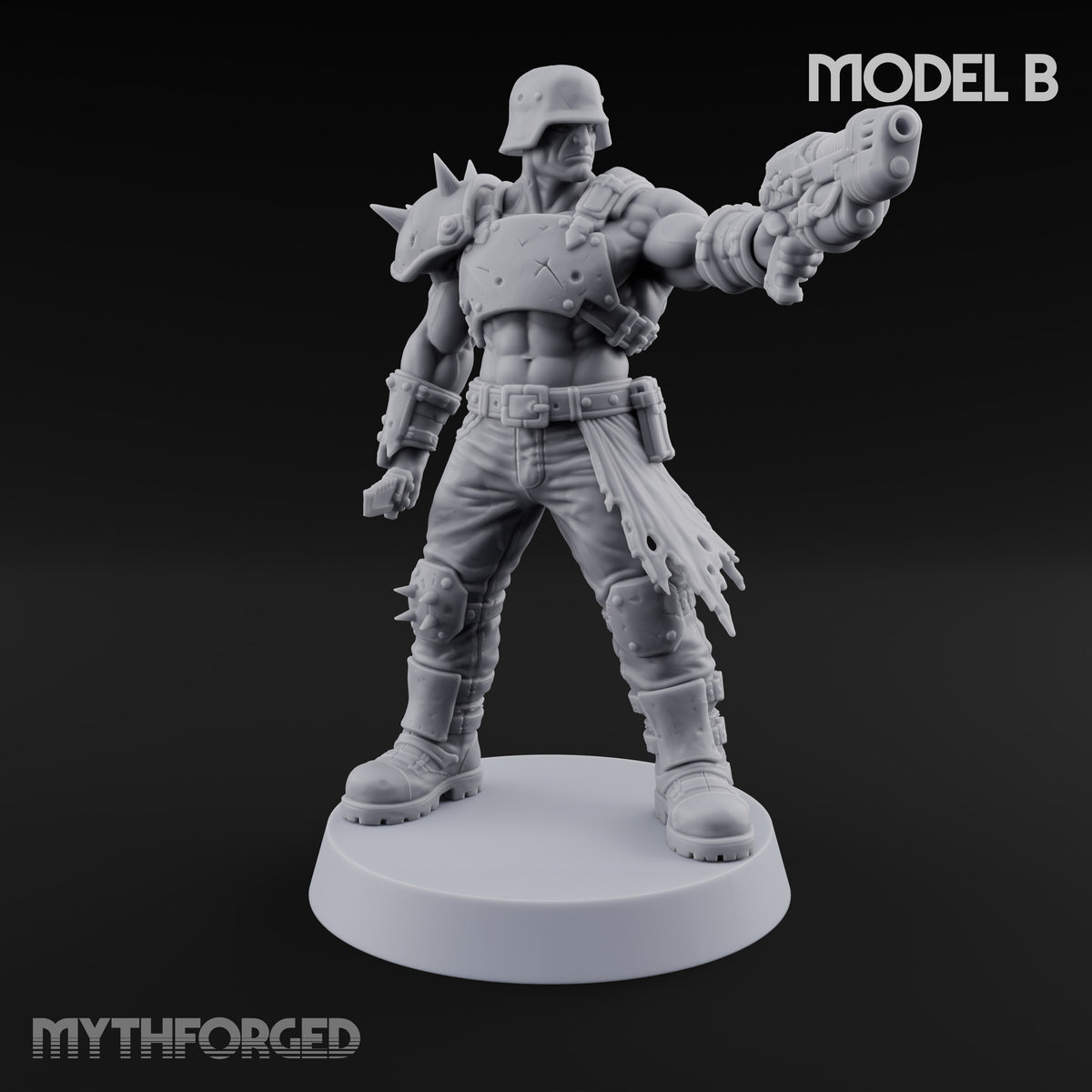 Hard to Follow Human Raider Pack Leaders — B · Plasma Pistol & Combat Knife + Combat Knife