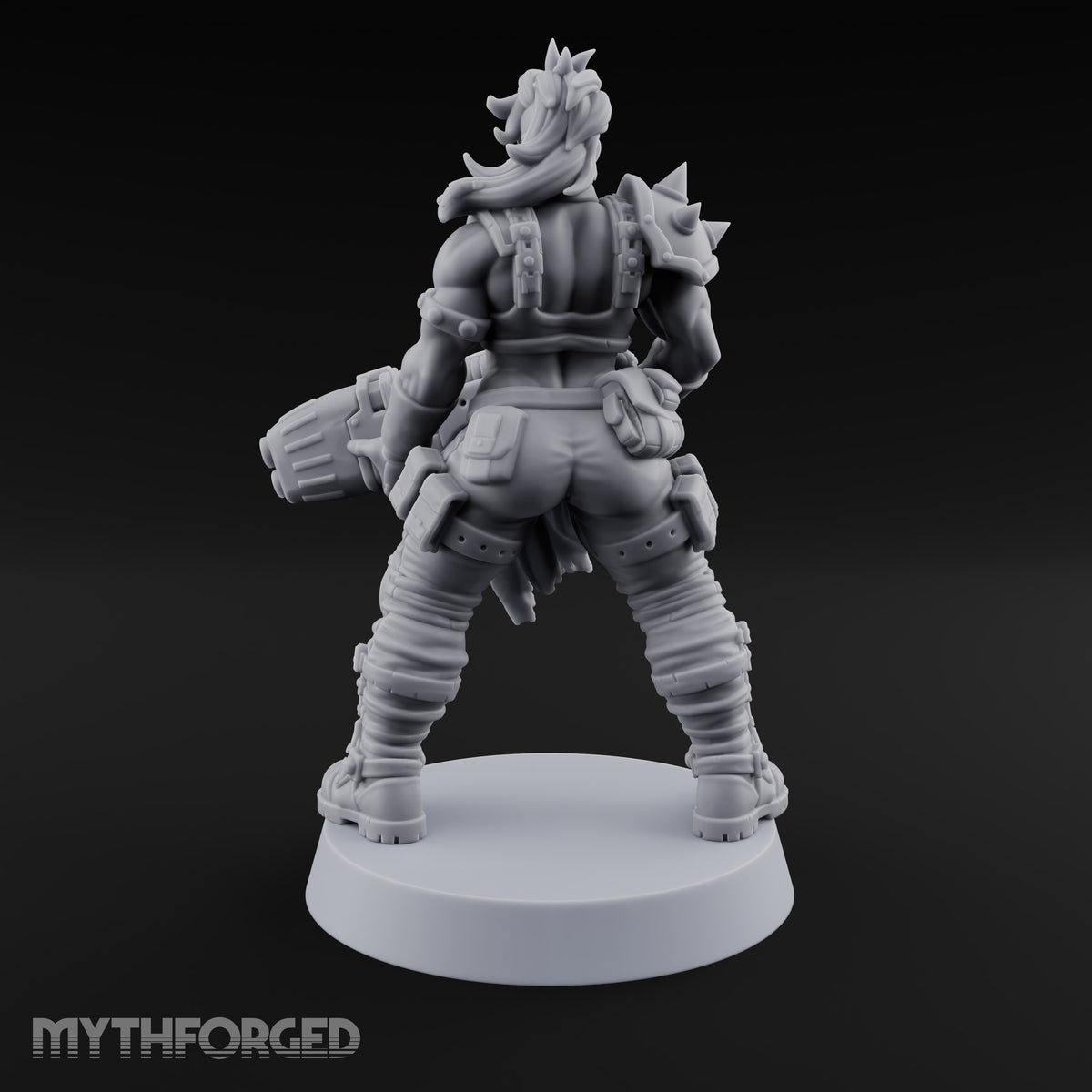Hard to Follow Human Raider Pack Leader C