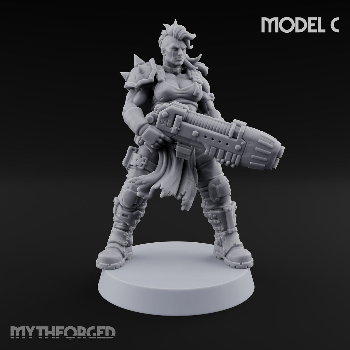 Hard to Follow Human Raider Pack Leader C