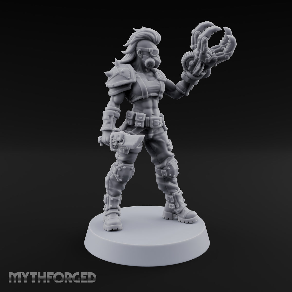 Hard to Follow Human Raider Pack Leaders — D · Shotgun & Cleaver + Cleaver