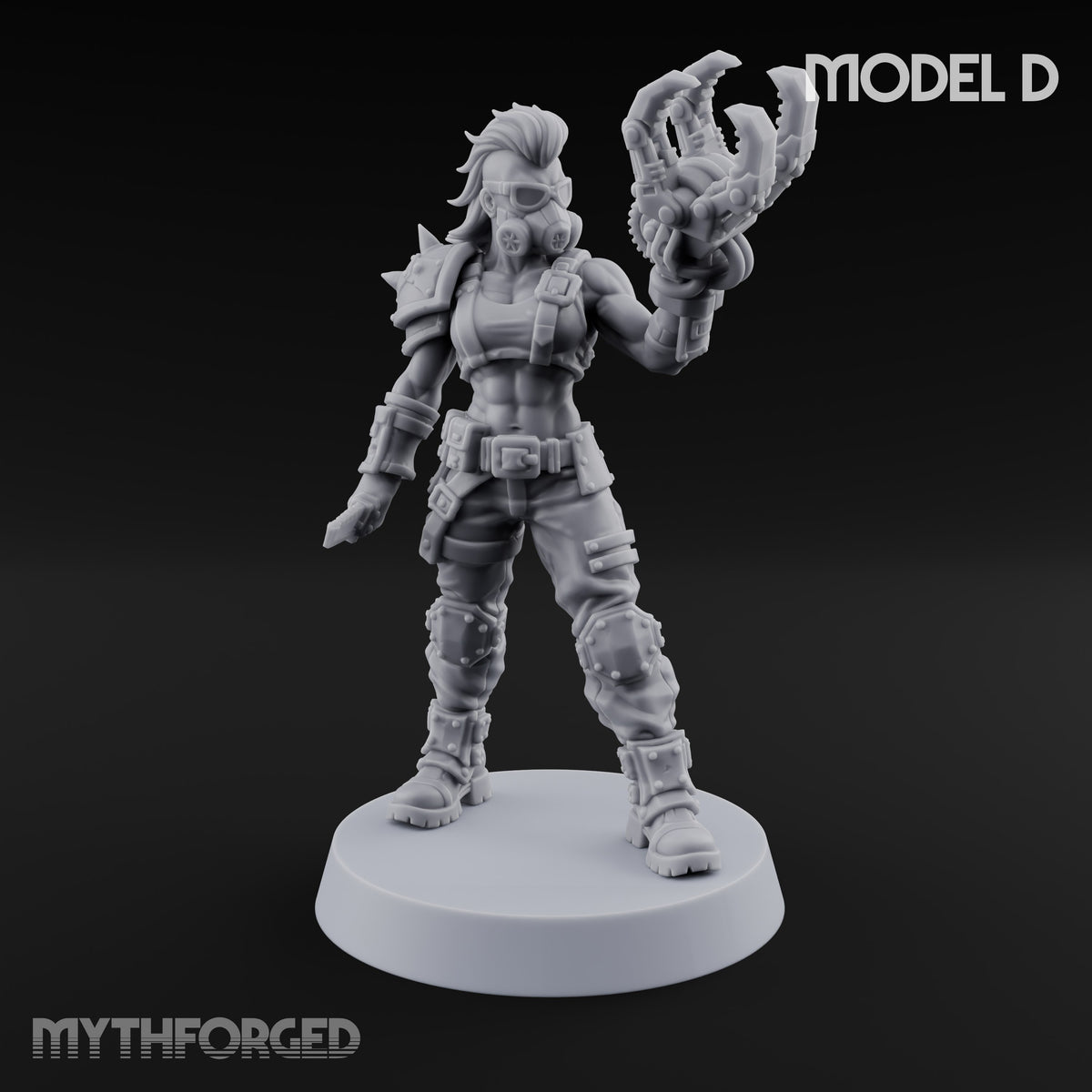 Hard to Follow Human Raider Pack Leaders — D · Plasma Pistol & Combat Knife + Combat Knife