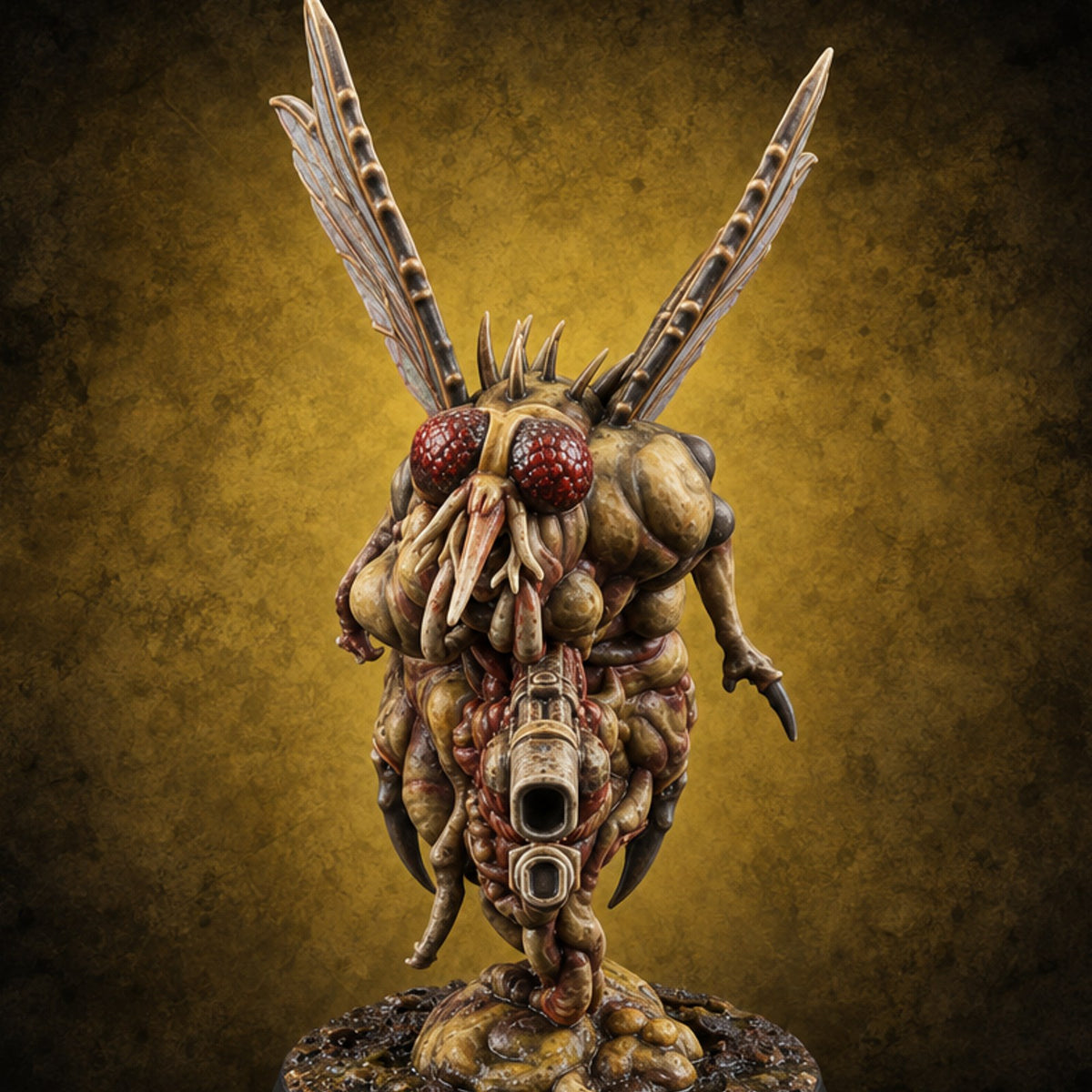 Buzz Off Is an Order Chasme Demon A — painted concept preview (miniature supplied unpainted)