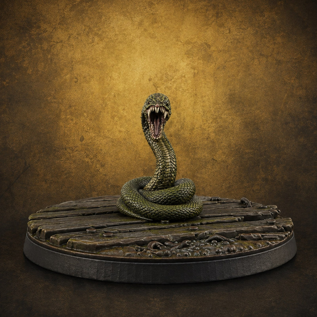 Lurking in the Mire Swamp Monster I Miniature for Dungeons and Dragons, Pathfinder or other TTRPGs