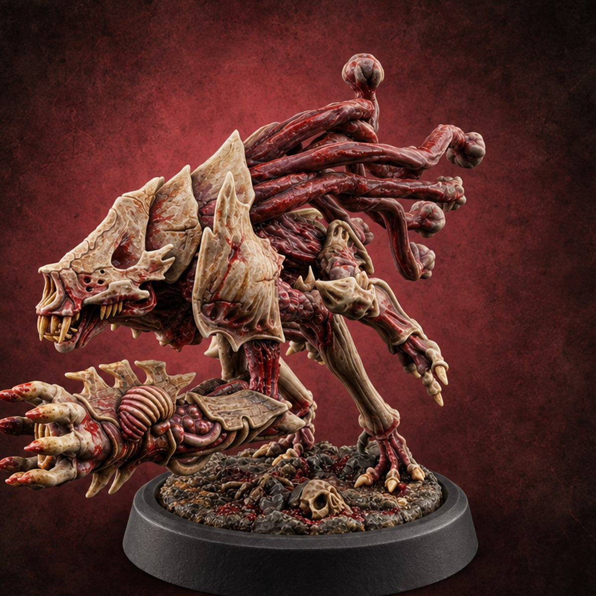 Bloodbank Sprint Team Chasme Demon H — painted concept preview (miniature supplied unpainted)