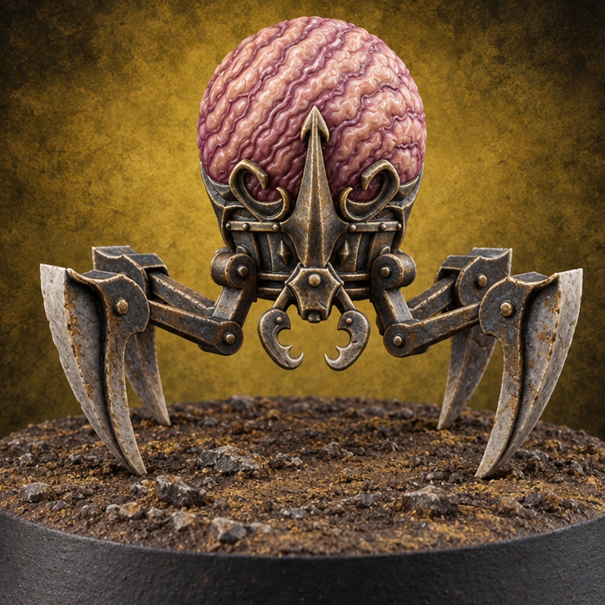 Thought Bubbles on Stilts Intellect Devourer C — painted concept preview (miniature supplied unpainted)