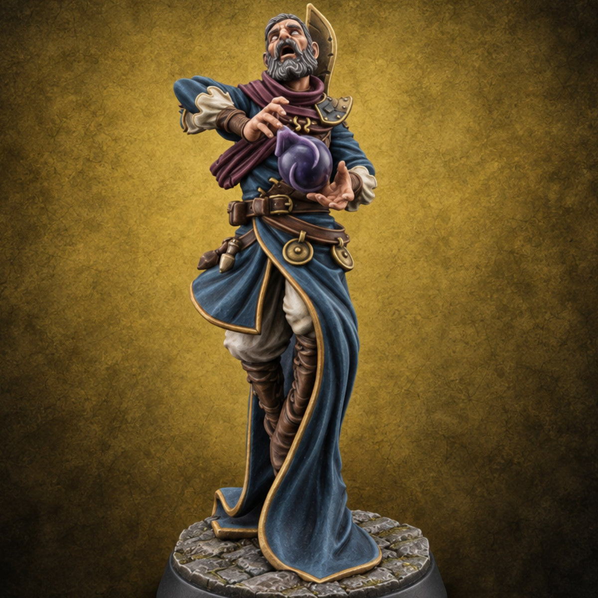 Seen It, Wish He Hadn't Human Soothsayer — painted concept preview (miniature supplied unpainted)