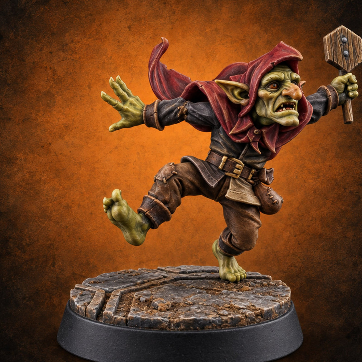 Everyone Wanted This Lot Auction Bidder A — painted concept preview (miniature supplied unpainted)