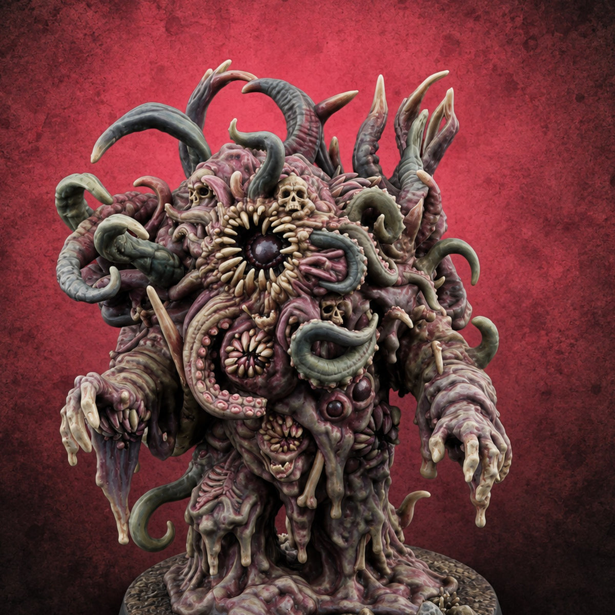 When the Seals Gave Way Shoggoth Lord — painted concept preview (miniature supplied unpainted)