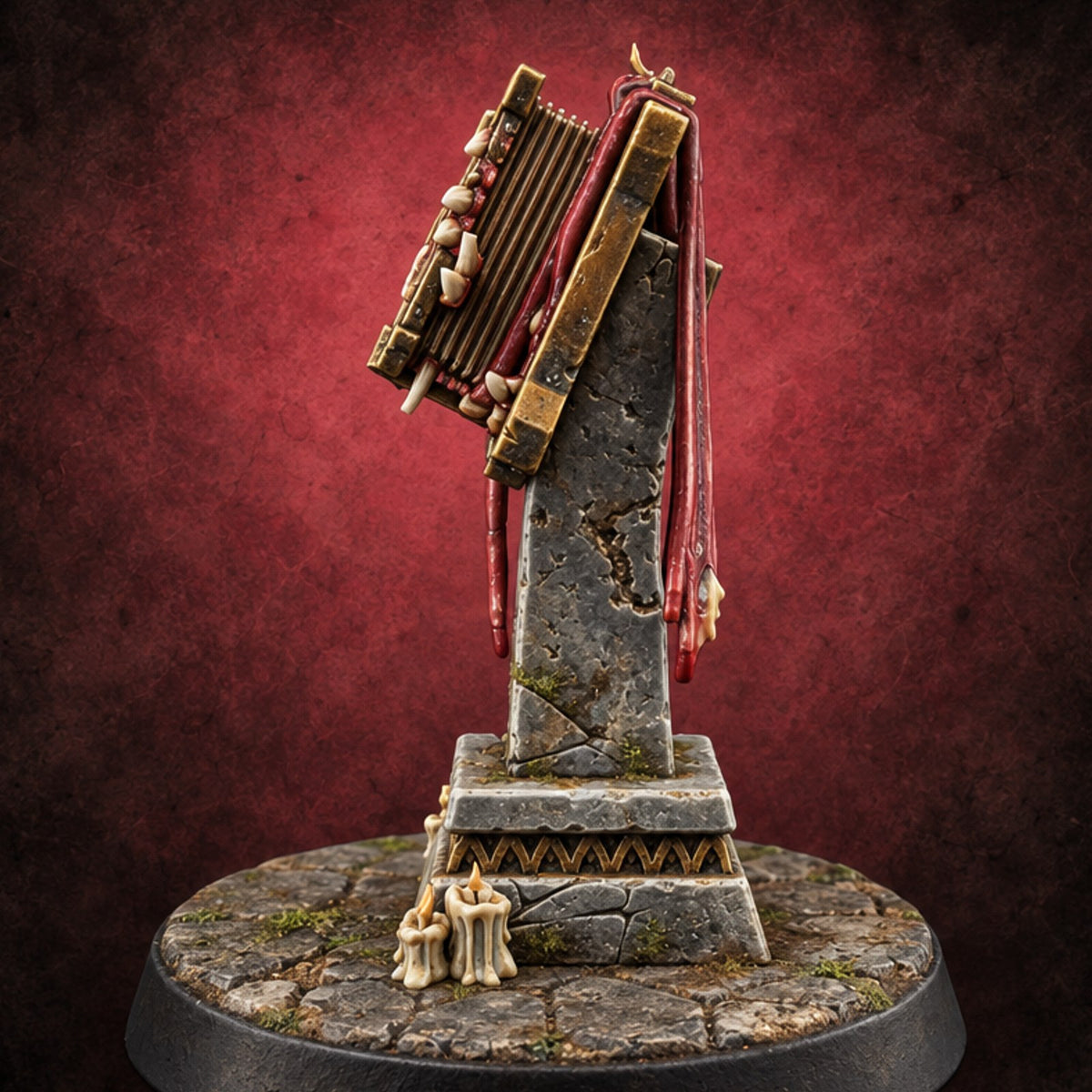 Furniture With Appetite Mimic Monster J — painted concept preview (miniature supplied unpainted)