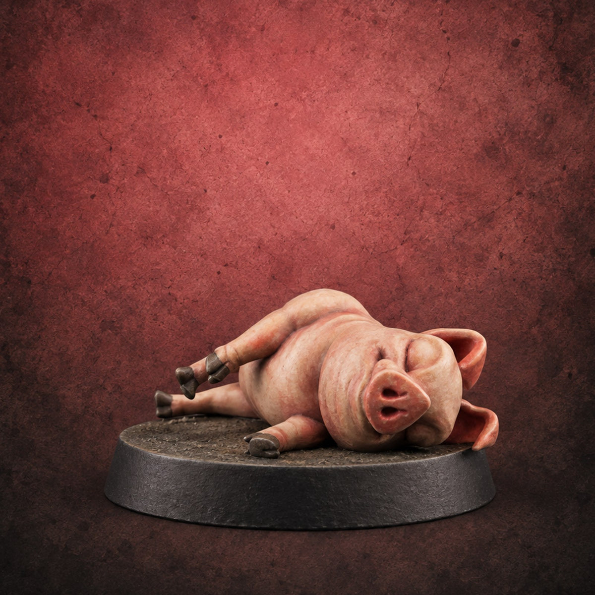 Barnyard Antics Barnyard Animal F — painted concept preview (miniature supplied unpainted)