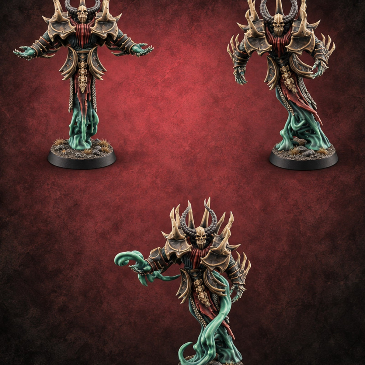 Reaping What You Sowed Wraith Soul Reapers — painted concept preview (miniature supplied unpainted)