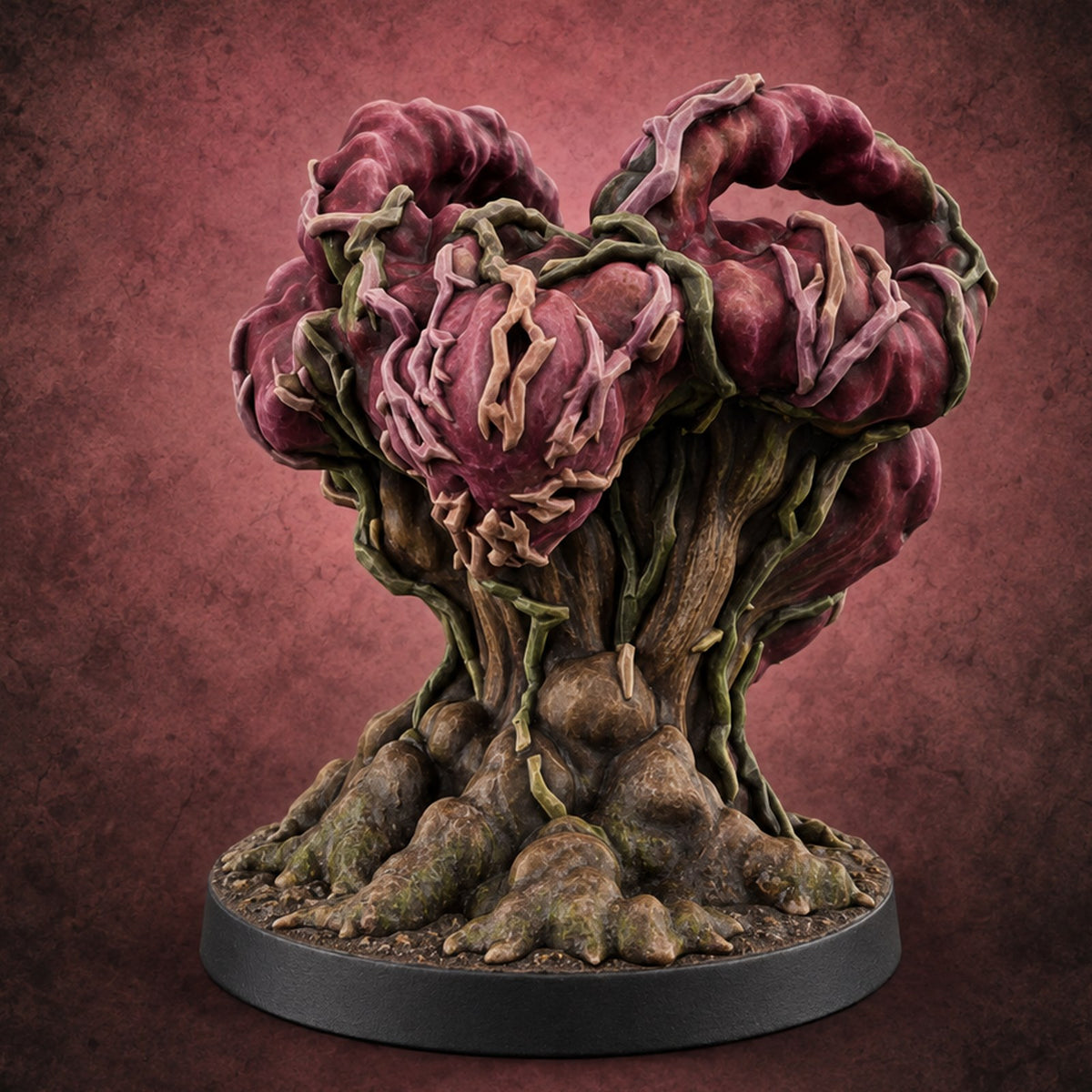 Rattling Their Petals Corpse Flower B — painted concept preview (miniature supplied unpainted)