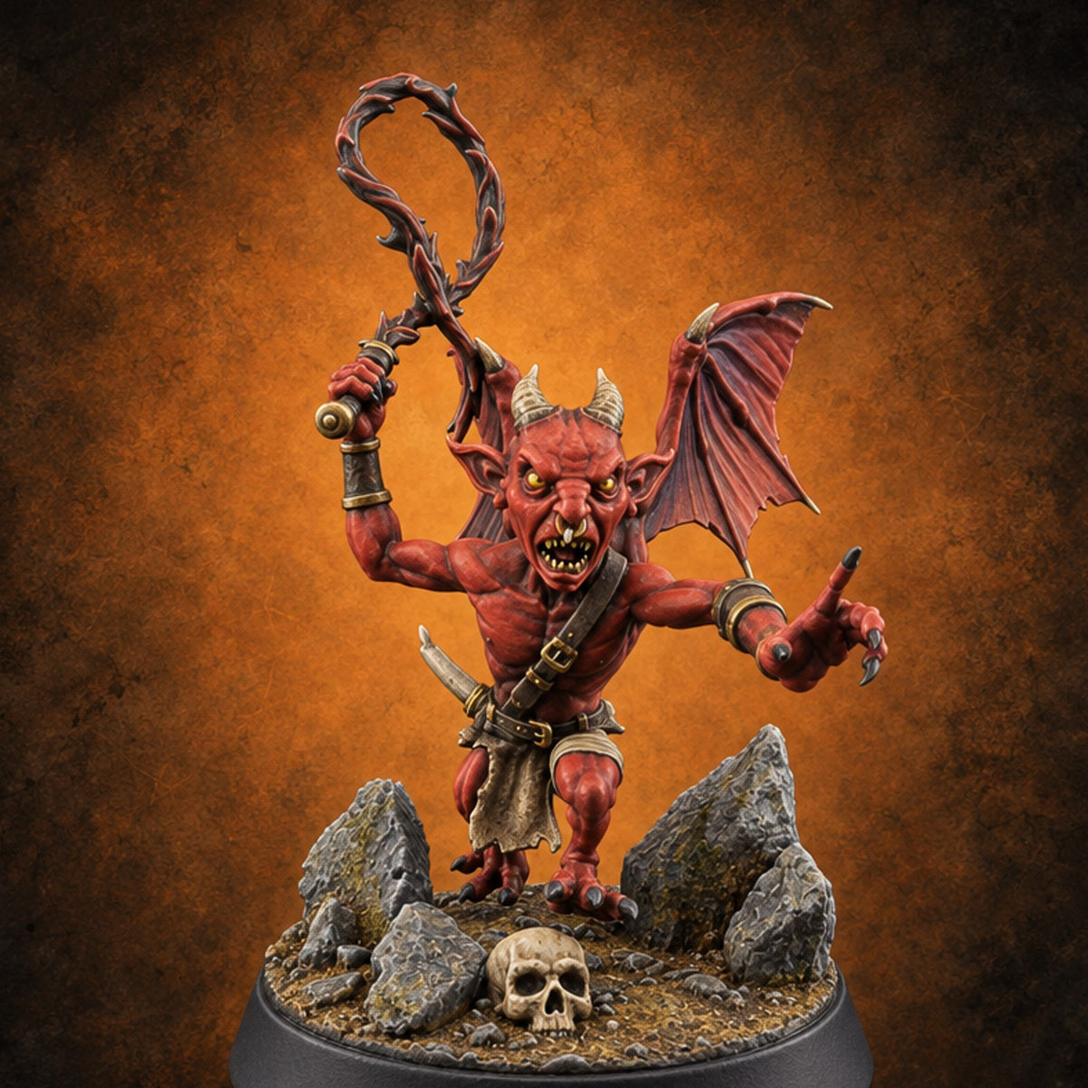 Mischief with Membranes Imp Fiend C — painted concept preview (miniature supplied unpainted)