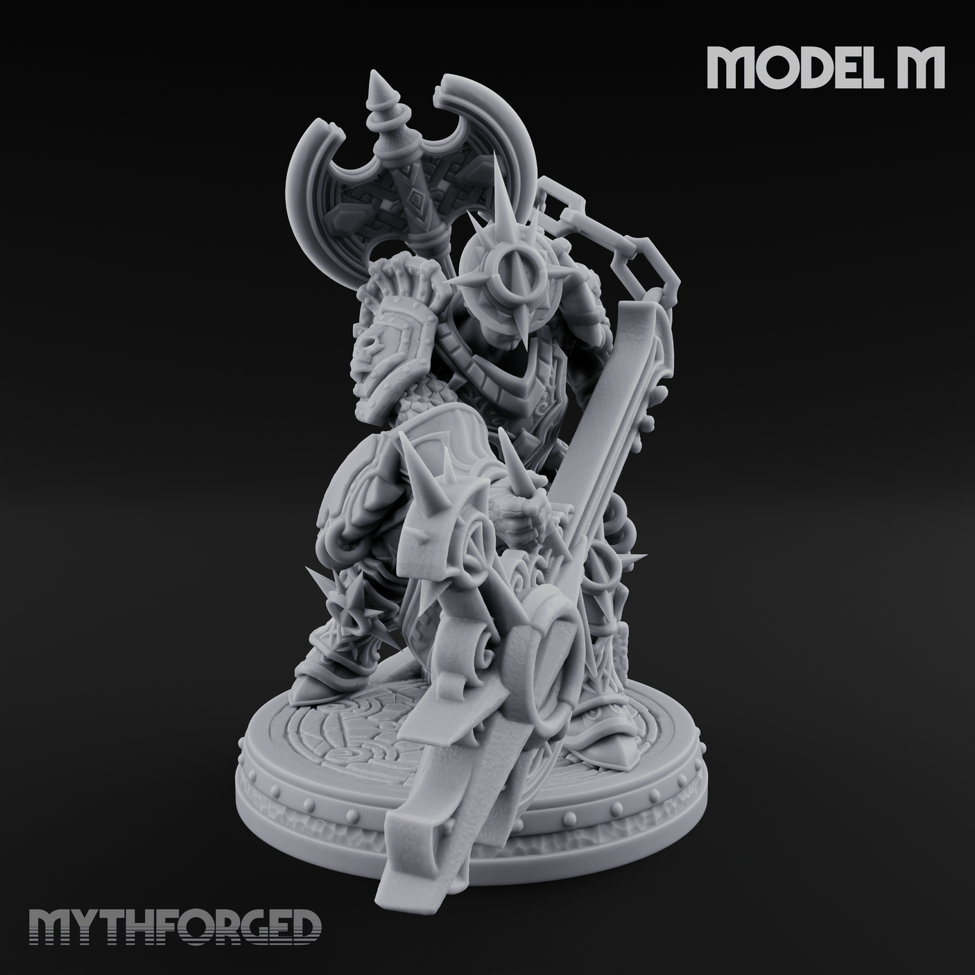 The Unseeing Holy Paladin Order Miniature for Dungeons and Dragons, Pathfinder or other TTRPGs